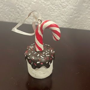 Christmas Ornament Resin Candy Cane Marshmallow 3”